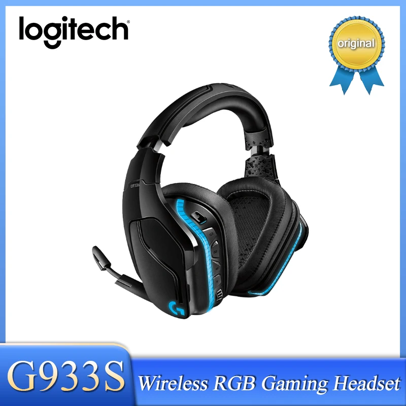 Logitech-Casque sans fil G733 ucks SPEED, RGB DTS X2.0 7.1, son