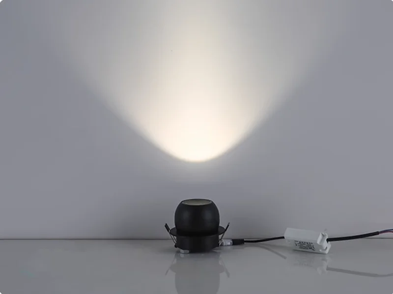 Description Picture 4 of itemCIR98 Rotating Embedded LED Downlights 7W 9W 12W 15W 20W COB Ceiling Spotlights Anti Glare Tube Lamp AC90-260V For Home
