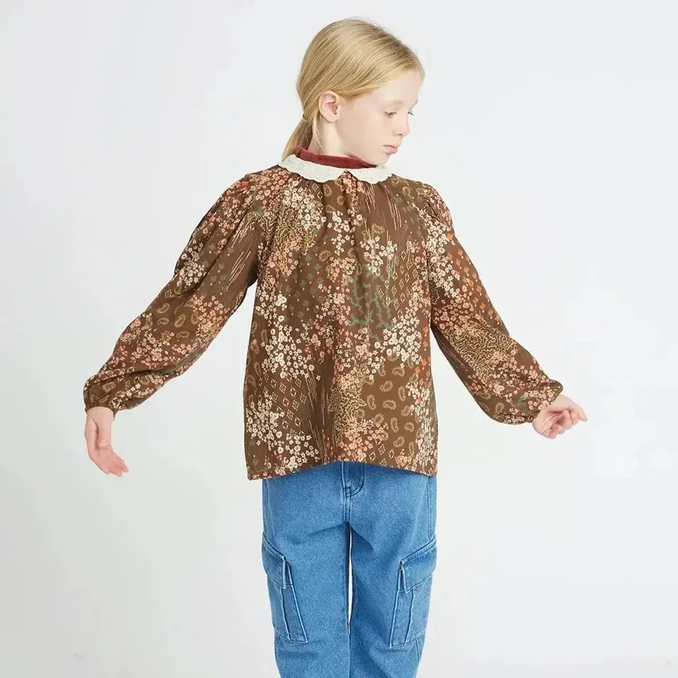 Girls Dress New Winter Bebe Brand Velvet Vintage Christmas Plaid Long Sleeve Wedding Dress Baby Beautiful Toddler Kids Clothes