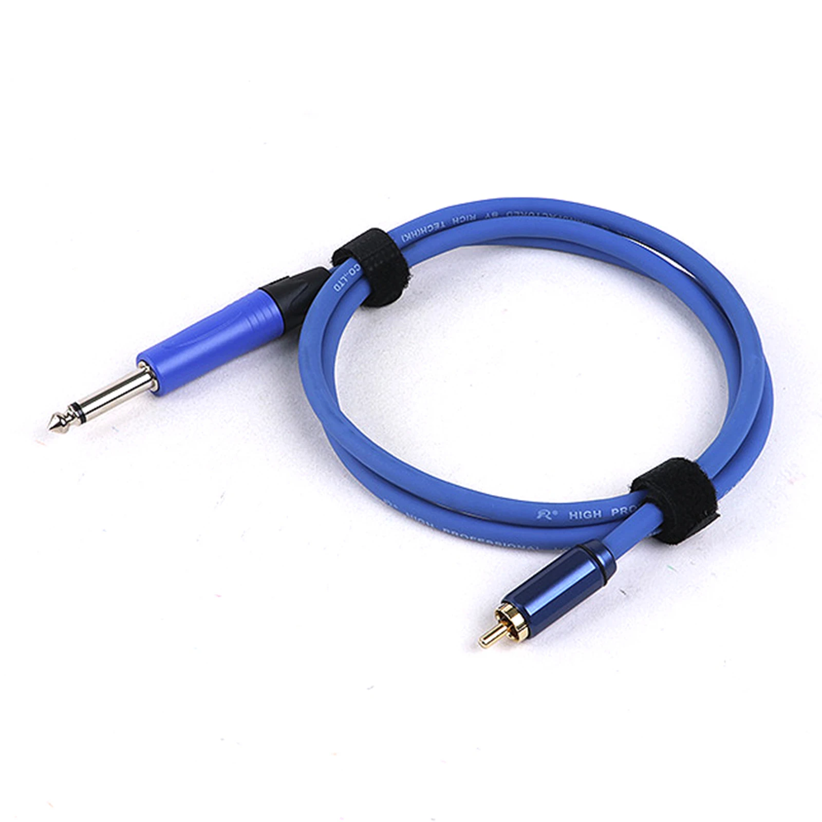 Colorful RCA to 1/4 Inch Audio Interconnect Cable