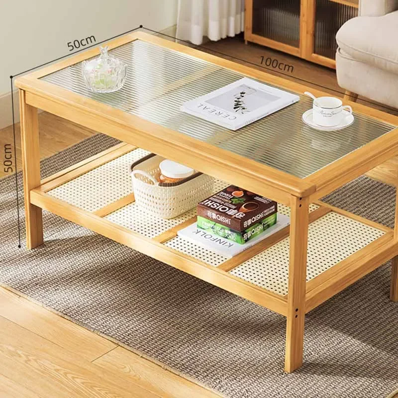 Aesthetic Room Furniture Side Table Wooden Corner Table Simple Modern Coffee Dining Tv Night Service Stolik Kawowy Nordic Middle