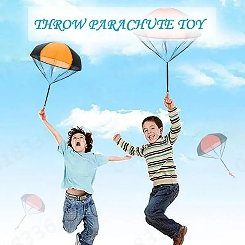 Kids Hand Throwing Parachute Toy For Children's Educational Parachute With Figure Soldier Outdoor Fun Sports Play Game 2
