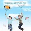 Kids Hand Throwing Parachute Toy For Children's Educational Parachute With Figure Soldier Outdoor Fun Sports Play Game 2