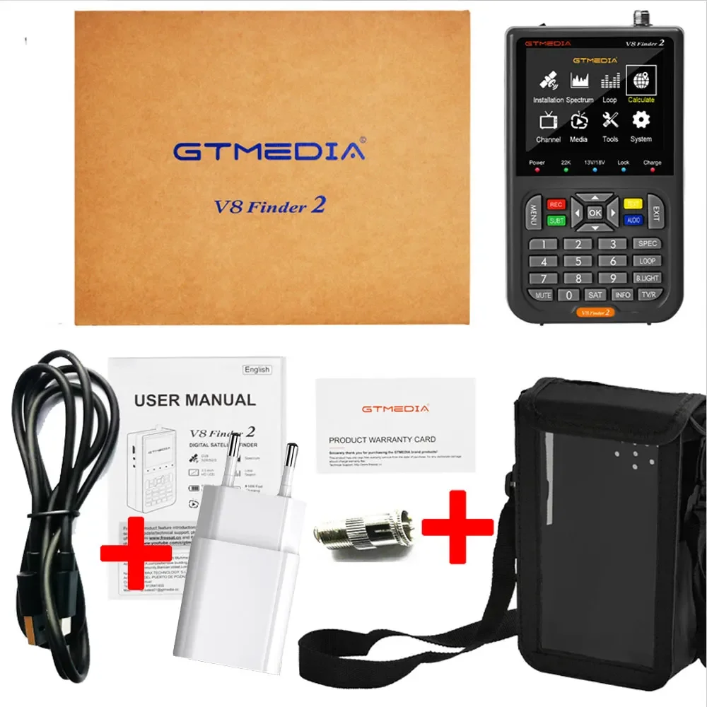 Media Player V8 Finder2 DVB-S2 1080P Satellite Finder Metter VS ST-5150 V8 FINDER PRO WS-6933 WS-6980 WS-6906