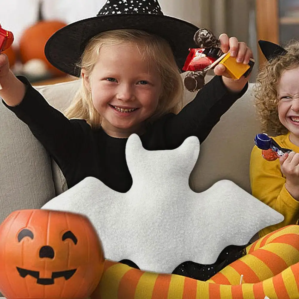 New Halloween Bat Plush Toys For Indoor Home Decor Cute Soft Stuffed Sofa Bed Pillow Dolls For Kid Birthday Christmas Gift 5
