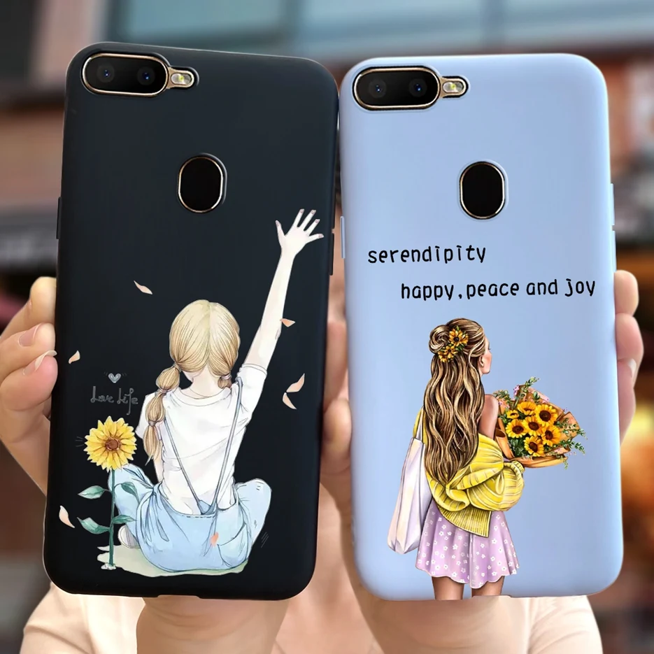 Для Oppo A5s AX5s чехол Oppo A12 милый мультяшный чехол для девочек мягкий силиконовый чехол для телефона для Oppo A5s OppoA12 OppoA5s задняя крышка бампер