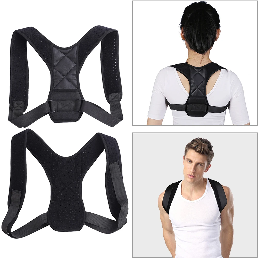 Adjustable Back Posture Corrector and Shoulder Support Belt