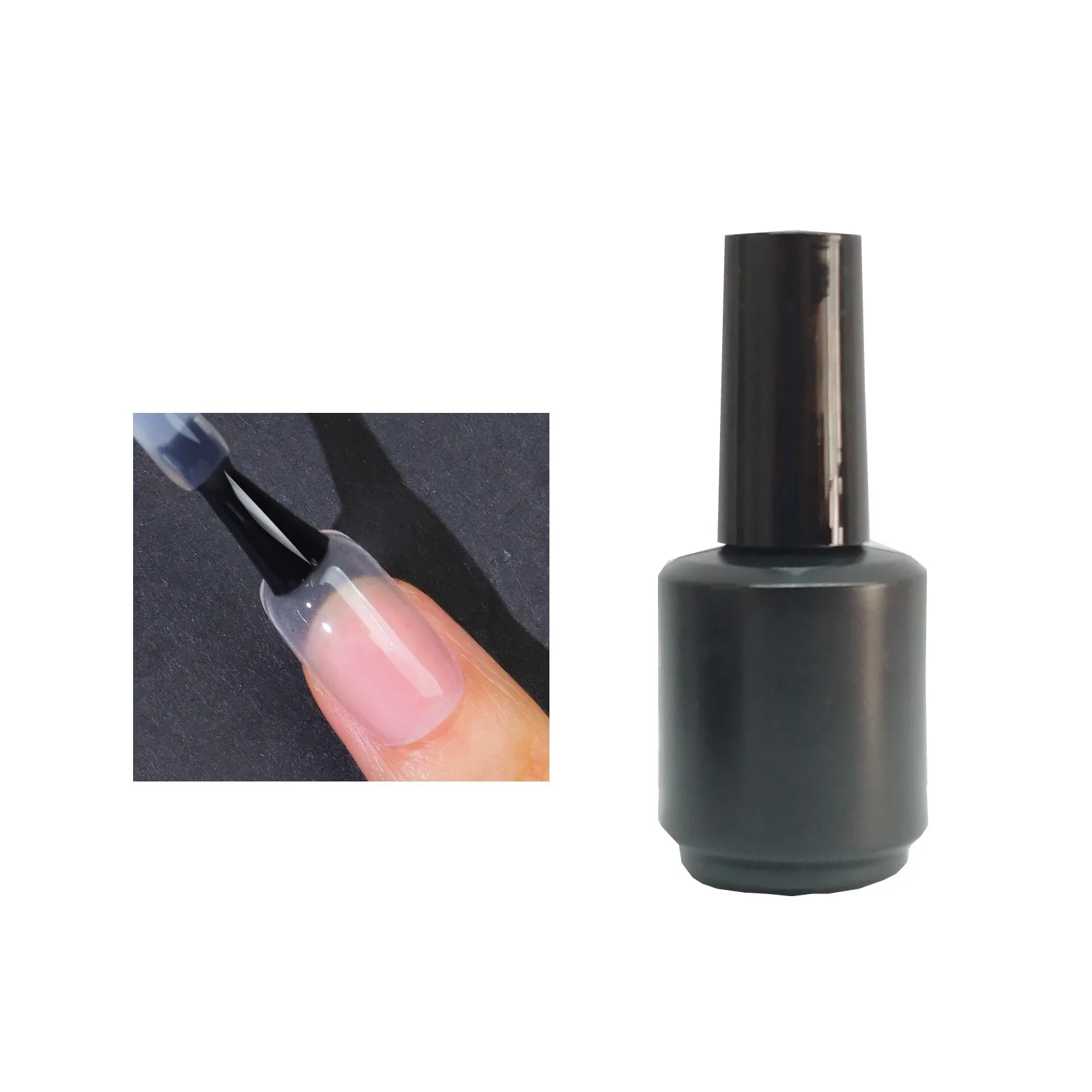 3 pieces per lot 8 ml  nail art Salon No yellowing Shiny UV Top coat 3