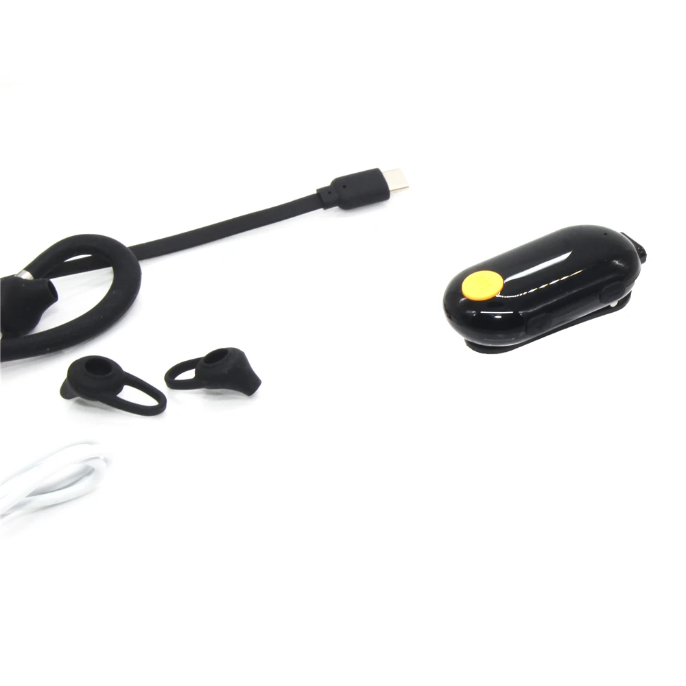 UHF 400-470MHz 0.5W Mini Walkie Talkie Ear Hanging 2 Way Radio 2020 New Model