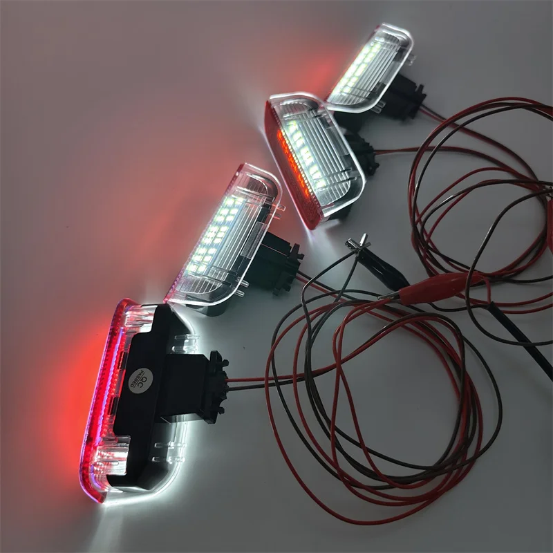 4Pcs 12V LED Auto Tür Licht Auto Signal Lampe Für VW Golf 5 6 7 7,5 2006-2018 Passat 2005-2018 Jetta Tiguan Arteon T-ROC CC EOS – Detail 5