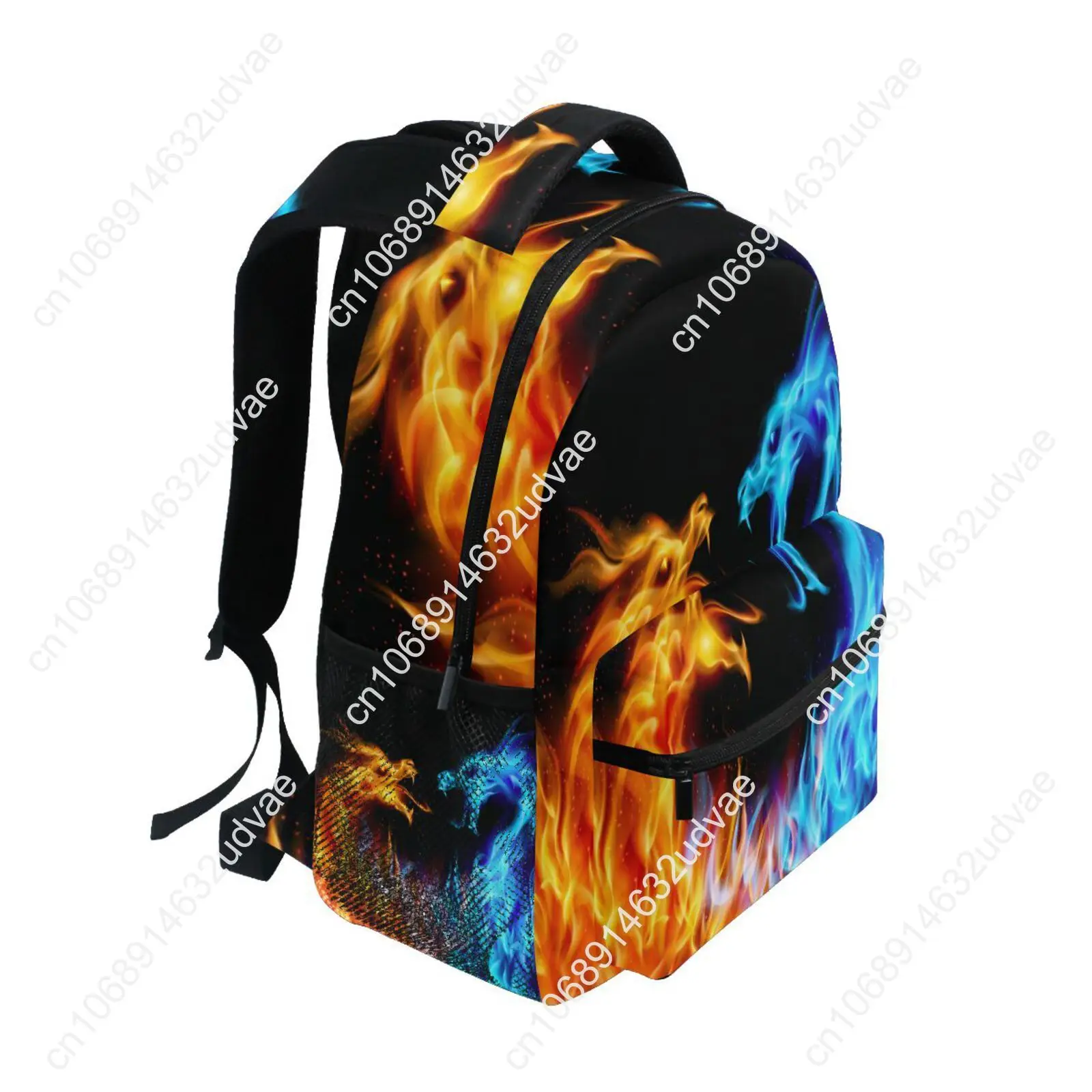Top Quality Children's Backpack Boys Girls Primary Schoolbag Cartoon Dragon Print Kindergarten Infantil Kids Backpack Mochila
