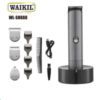 WAIKIL New Men's Barber Professional Electric Barber Silent High Power USB Charging Cordless Hair Trimmer Styling Tool 1