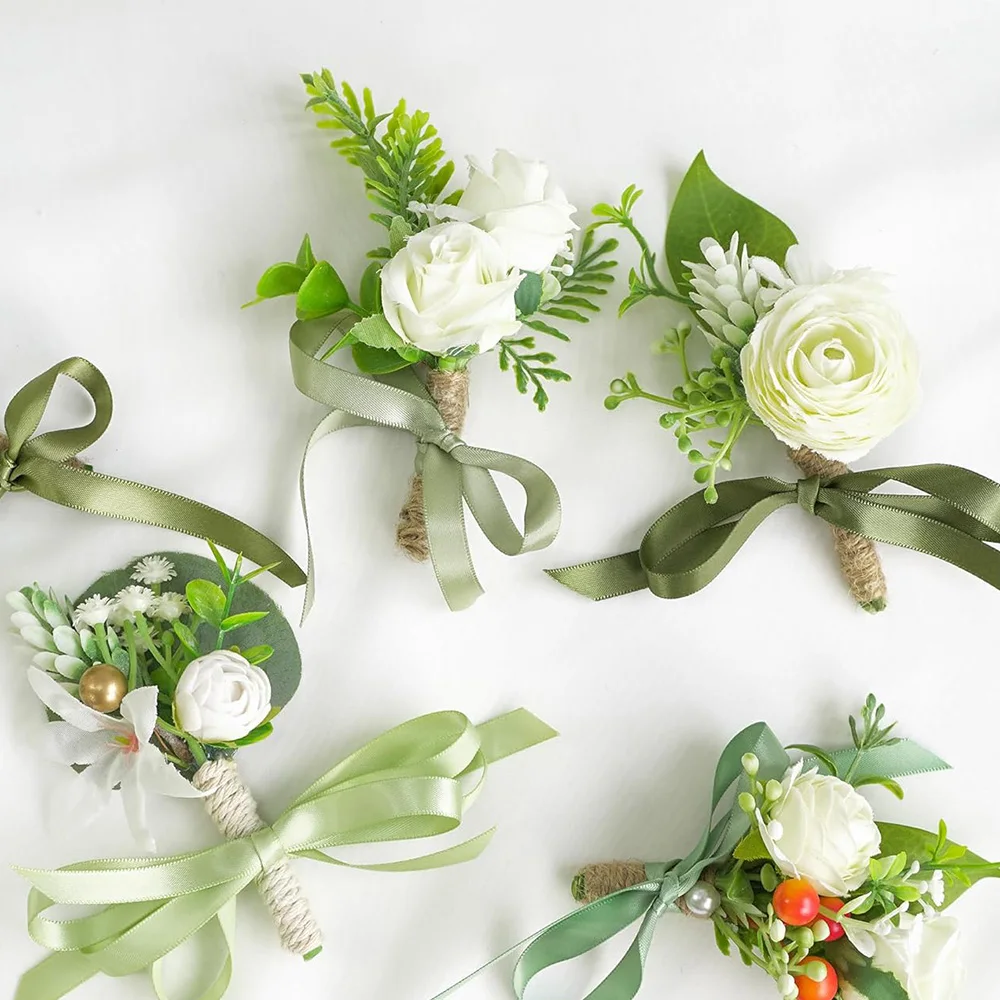 6 Rollen 150 Yards sortiertes einfarbiges Seidenband aus Satin für Hochzeitseinladungen, Blumensträuße, Geburtstagsfeiern, DIY-Geschenke – Detail 16