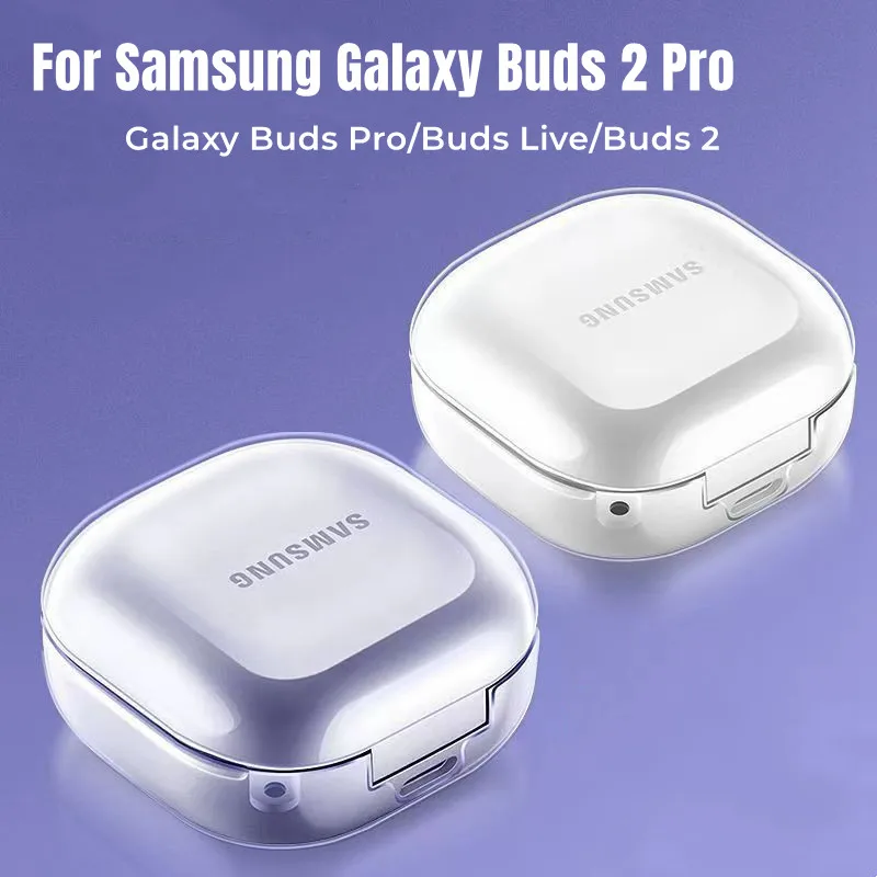 Прозрачный силиконовый чехол KingZeYi для Samsung Galaxy Buds 2 Pro