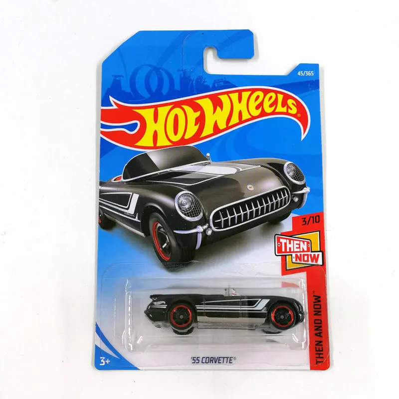 

2018-45 HOT WHEELS 1:64 55 CORVETTE diecast car model gifts