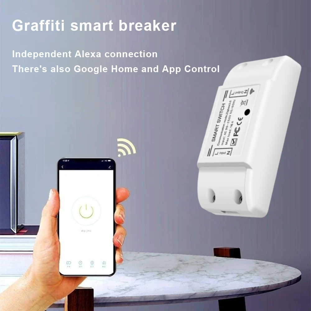 Smart WiFi Bluetooth Switch for Home Automation
