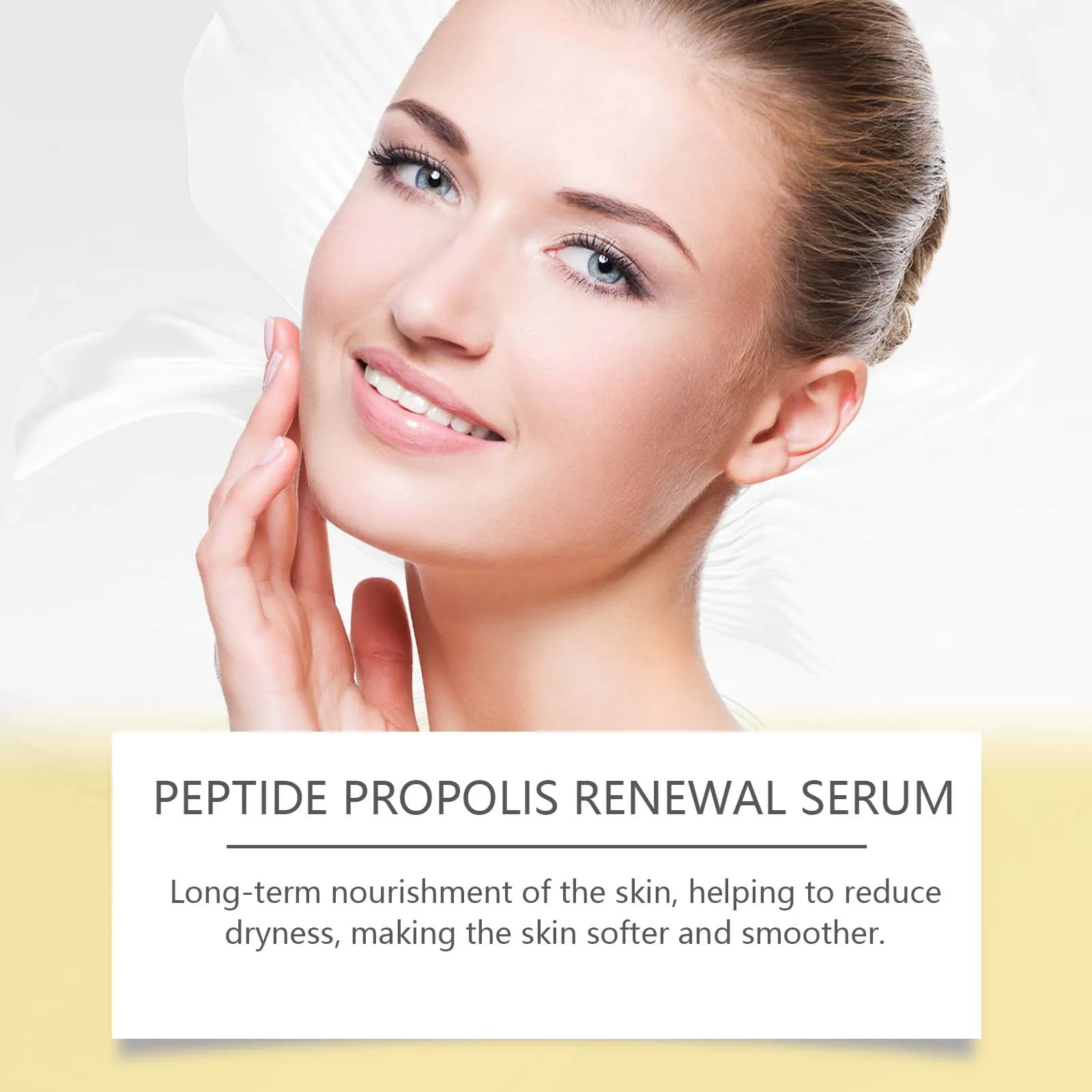 Peptide Propolis Face Serum Reduce Dryness Firming Lifting Anti Redness Renewal Smoothing Nourishing Repair Damaged Skin Essence 4
