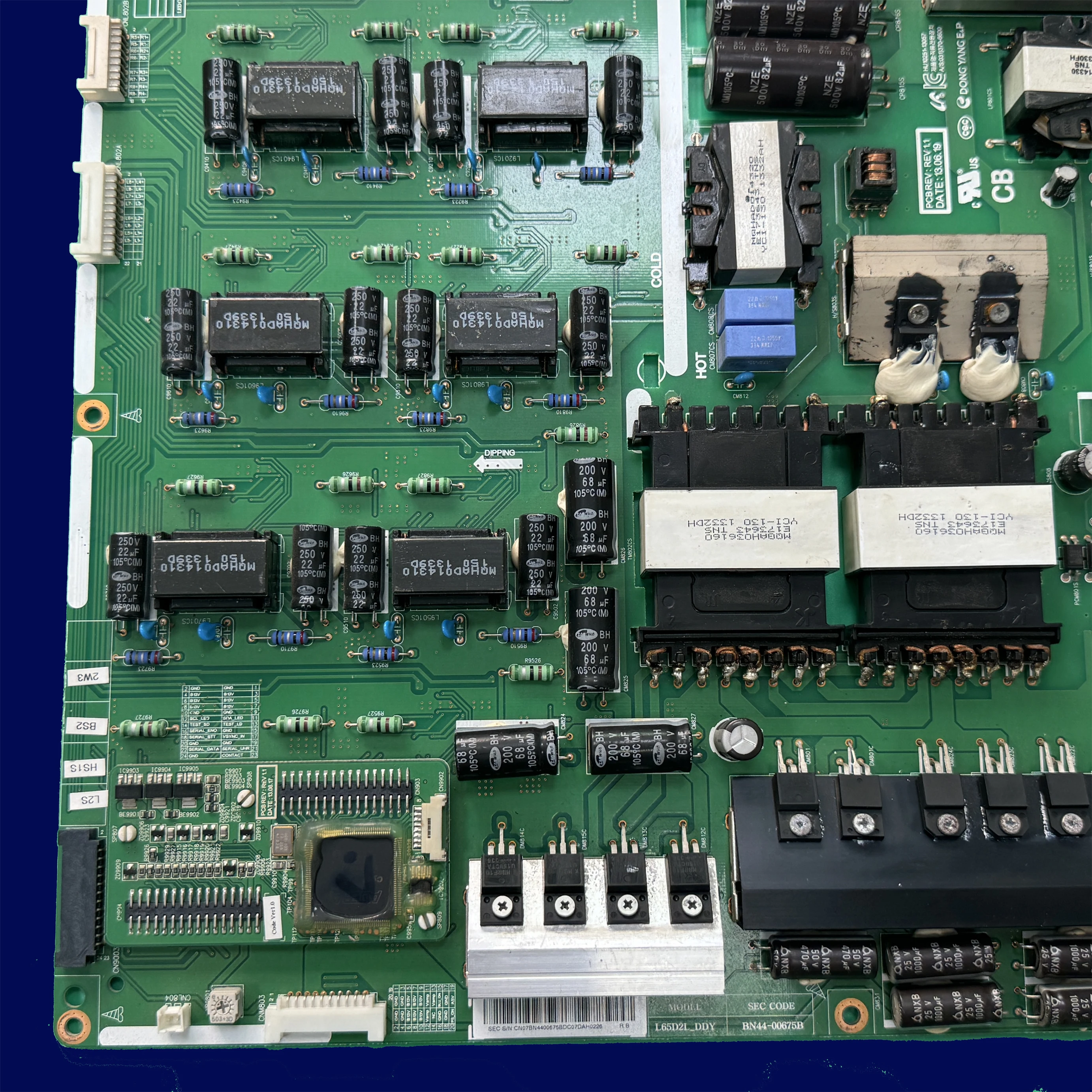 Power Supply Board L65D2L_DDY For BN44-00675B BN44-00675A UE65F9000ST UE55F9000ST UN55F9000AF UN65F9000AF UA55F9000 UA65F9000
