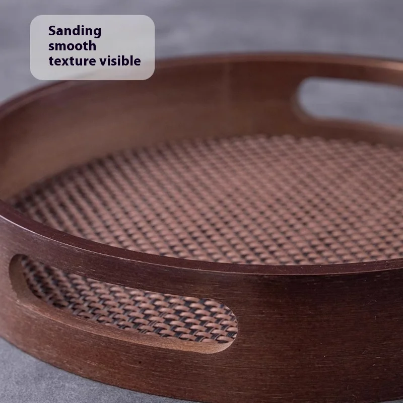 Gianxi Round Bamboo Tea Tray 5