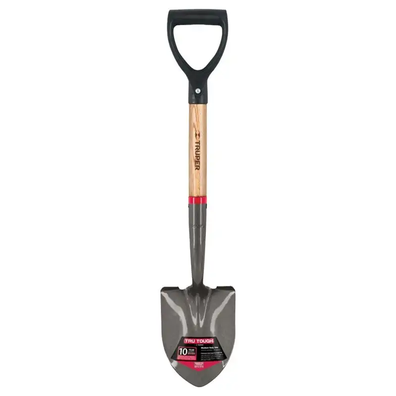

27 in. Steel Round Utility Shovel with D- and Wood Handle