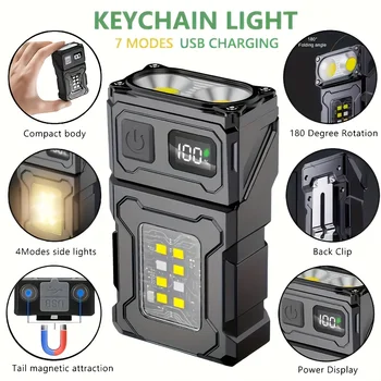 Mini Rechargeable LED Flashlight 1