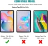2 Pcs HD Scratch Proof Screen Protector Tempered Glass For Samsung Galaxy Tab S6 Lite 10.4 2024 2020 2022 Screen Protector Film 3