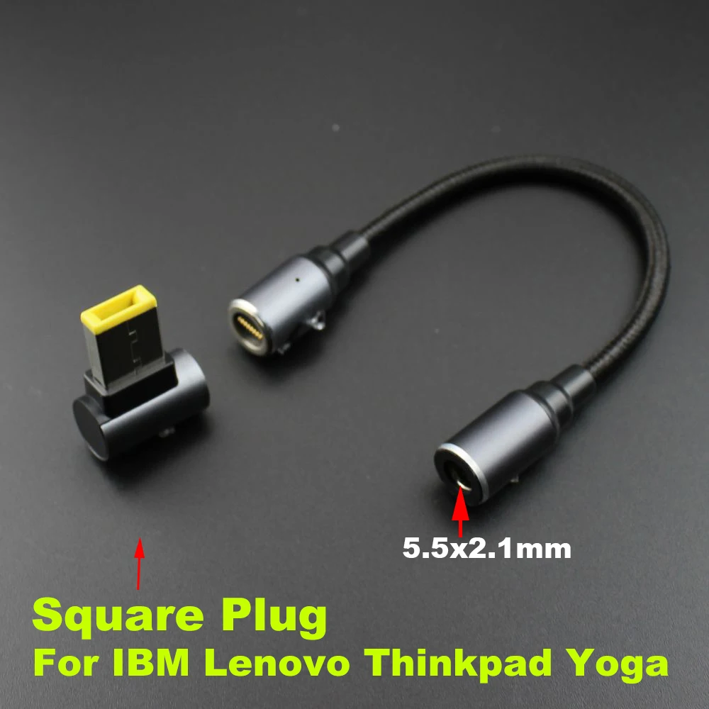 1set Female to Magnetic 8P Magnetic DC Jack Plug