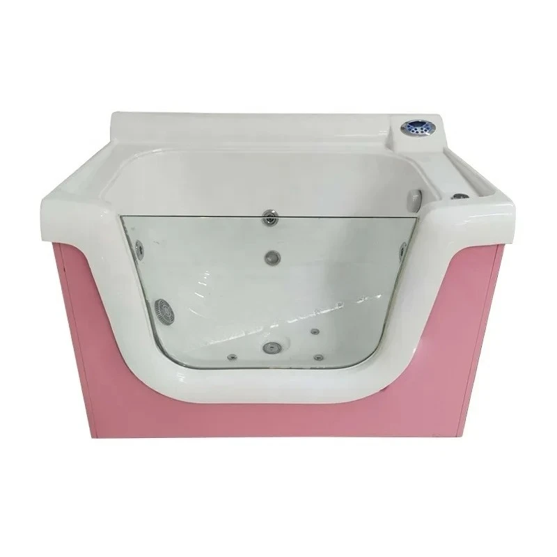 Acrylic Thermostat Massage Spa Baby Bathtub ThermostaticMassage