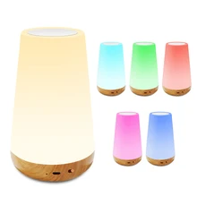 

Smart Touching Control Night Light Induction Dimmer Intelligent Bedside Light USB Rechargeable Dimmable Table Night Lamp