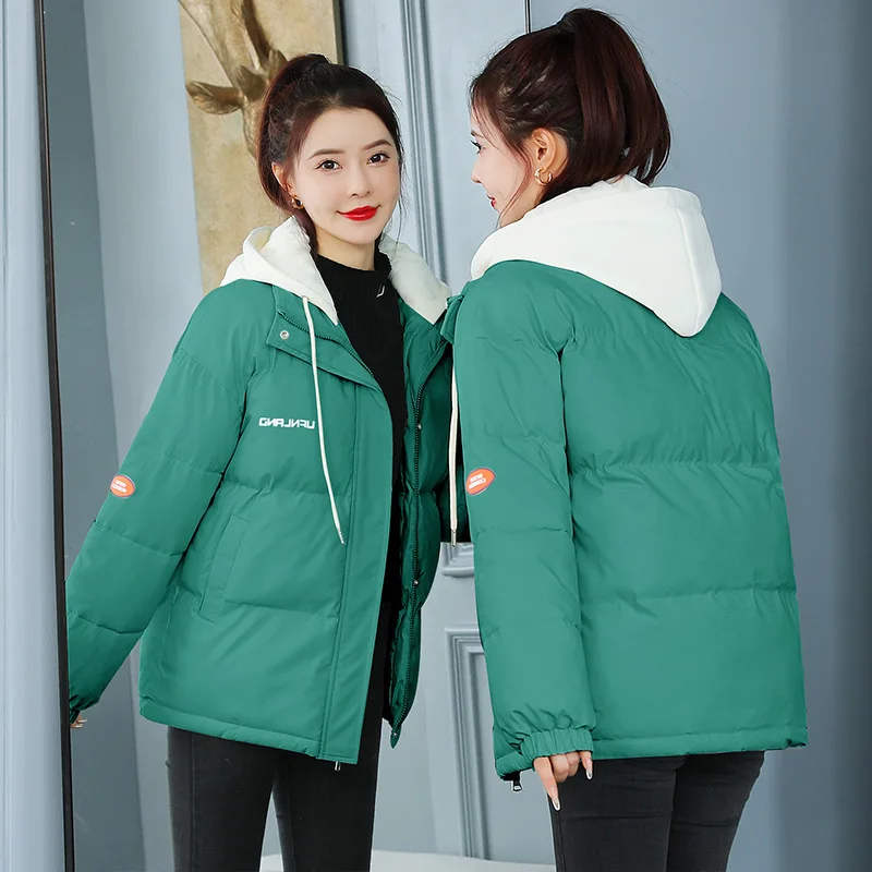 

Winter New Thickened Cotton Coat Women's Korean Version Loose Short Cotton Coat Bread Coat