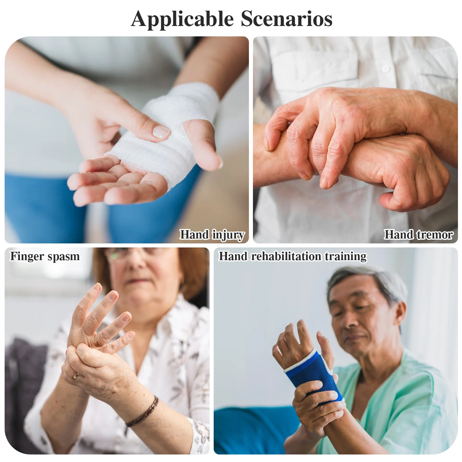 Cutlery Set 3 Pcs Bendable Textured Handle Utensils Disabled Fork Spoon Parkinson Adaptive Elderly Adults Rubber