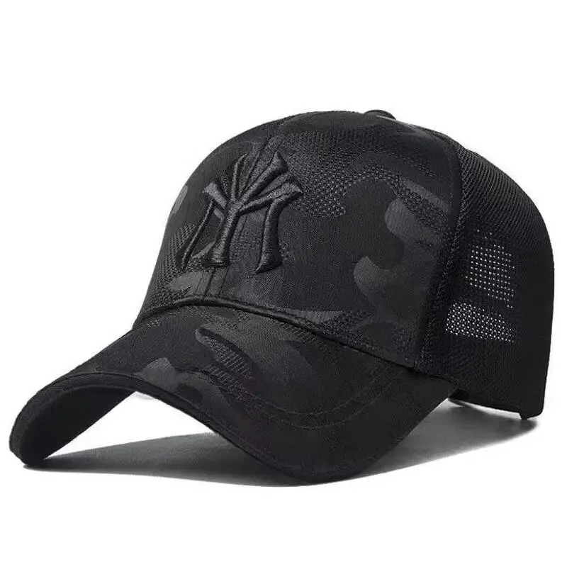 Unisex Letter Embroidery Breathable Baseball Caps Spring and Autumn Outdoor Adjustable Casual Hat Sunscreen Hat Baseball Cap Baseball Hats Baseball Caps Sun Cap
