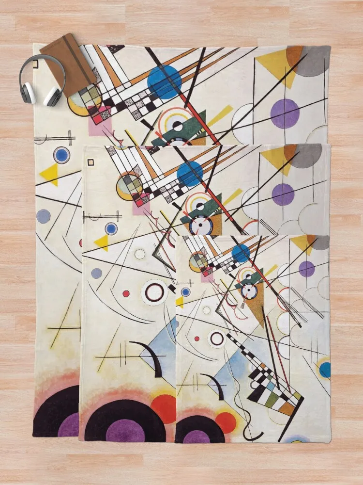 Wassily Kandinsky | Composition VIII Throw Blanket Comfort Recieving Blankets