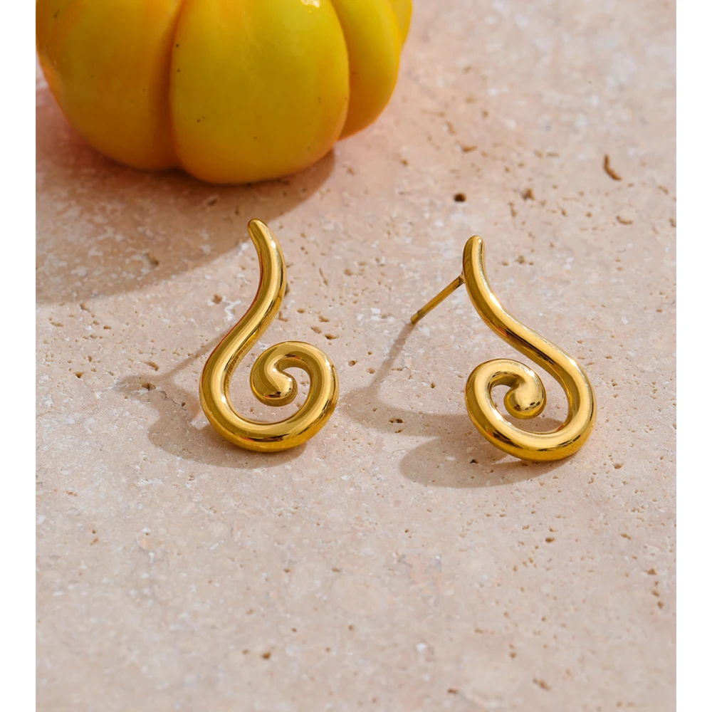Yhpup Jewelry Earrings Metal