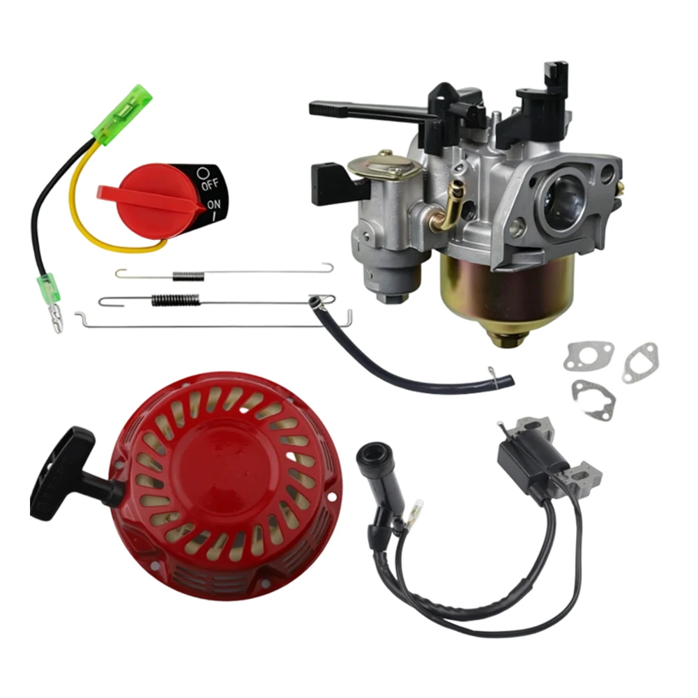 Throttle Return Governor Spring Repair Kit For GX160 For GX200 5.5/6.5hp 168F Carburetor & Recoil Starter Repair Kit Garden Tool