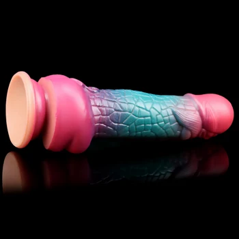 New Silicone Monster Dildo Anal Vaginal G Spot Stimulate Realistic Sucker Dildos Strapon Dildo Sex Toys for Women Adult Toys 5