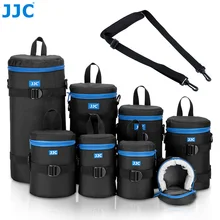 JJC Luxury Camera Lens Bag Pouch Case for Canon Lens Nikon Sony Olympus Fuji DSLR Photography Accessories Shoulder Bag Backpack