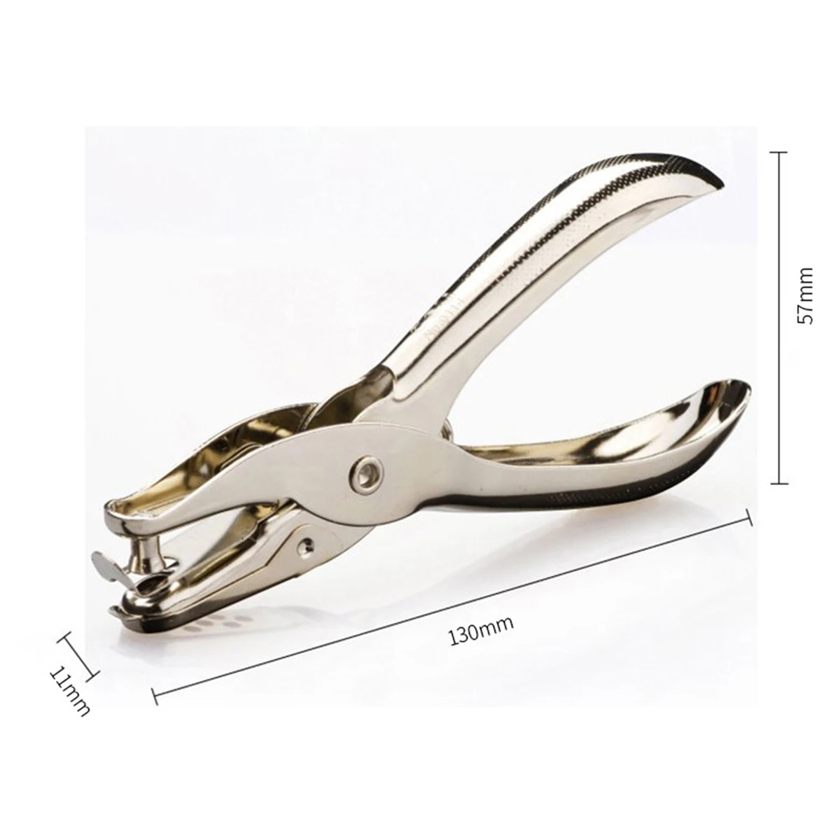 Shrink Plastic Sheets Heat Shrink Papers Metal Stamping Tool Paper Hole Punch Metal Punch Pliers For Heat Shrink Sheet Single Hole Puncher DIY Handmade Heat Shrinkable Sheet Tool 6mm Pore Diameter