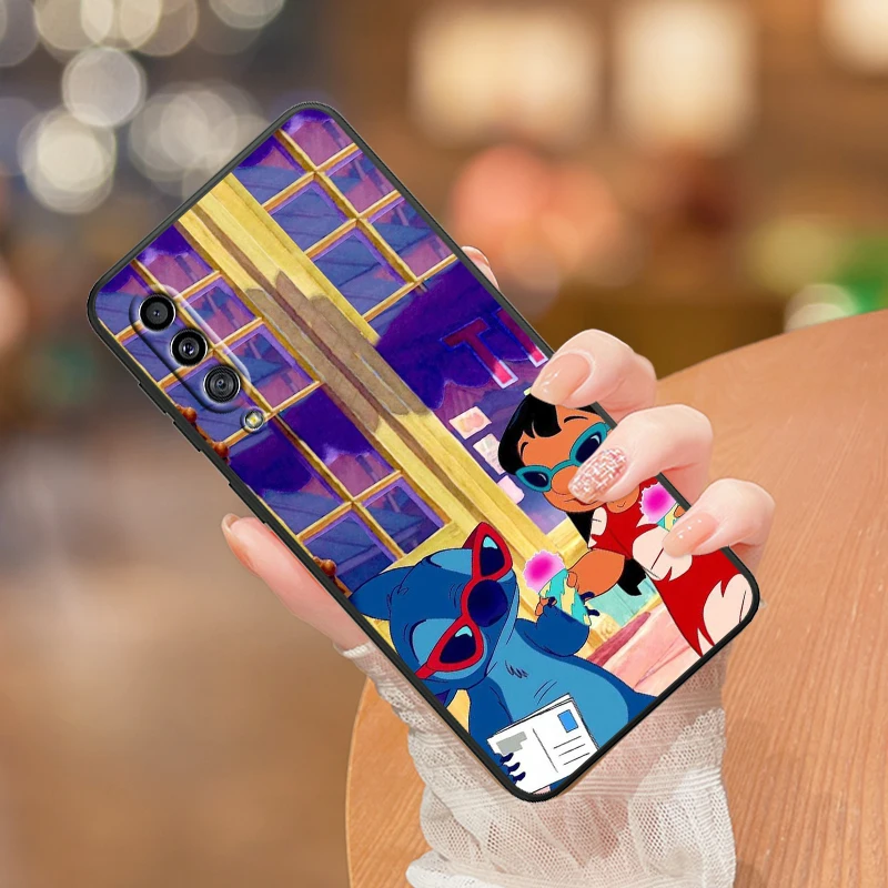 Stitch Abomination Monster For Samsung Galaxy A90 A80 A70 S A60 A50S A30 S A40 S A2 A20E A20 S A10S A10 E Black Phone Case samsung flip phone cute