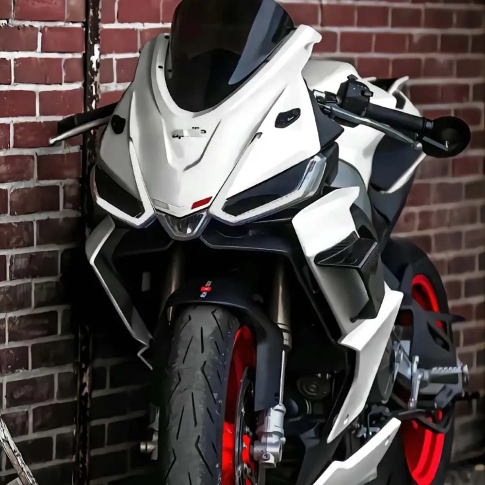 RS660 프론트 스포일러 로워 스포일러 로워 립 (Aprilia RS 660 2021-2026 2025 2024 GP 윙 다운포스 네이키드 프론탈 스포일러)