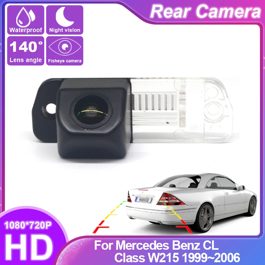 Car camera For Mercedes Benz CL Class W215 1999~2004 2005 2006 Car Rear View Backup Camera Waterproof Night Vision HD CCD