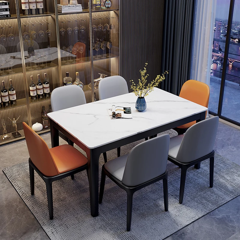 

Wall Luxury Dinning Tables Salon Dressing Modern Coffee Tables Living Room Rustic End Mesas De Comedor Balcony Furniture SQC