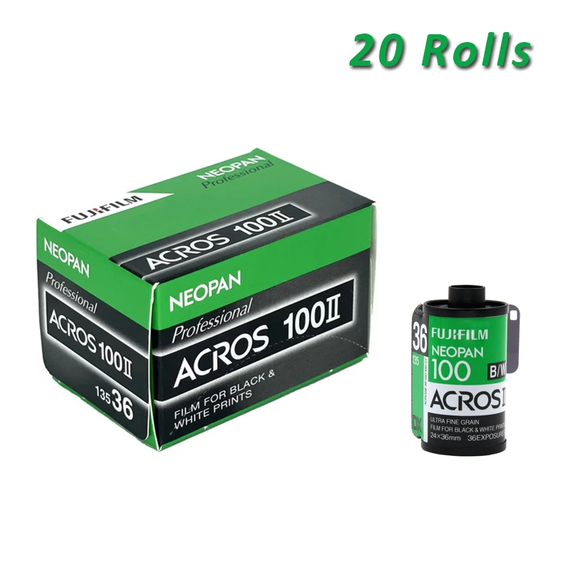 후지필름 네오프판 아크로스 Ⅱ iso 100 필름 20 롤, (만료일: 2021.10)
