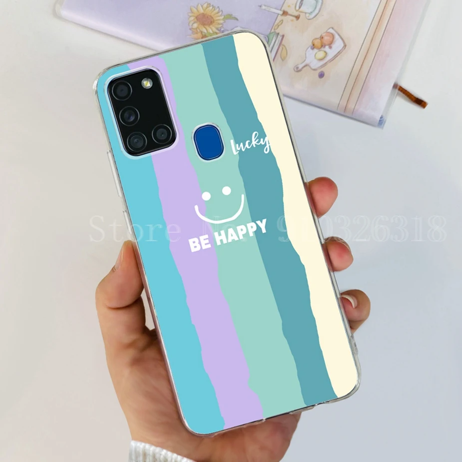 Stylish Painted Soft Slim Phone Case with Bumper