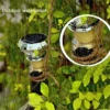 Solar Wine Bottle Light 2M 20 LED Copper Wire Fairy String Lights IP65 Waterproof Cork Light Auto On/Off Christmas Party Decor 4