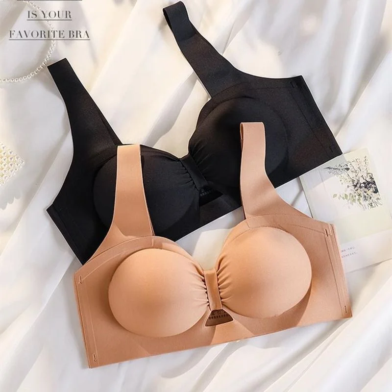 Thickened 5cm Bra, Lace, Anti Stray, Small Bra, Flat Chest