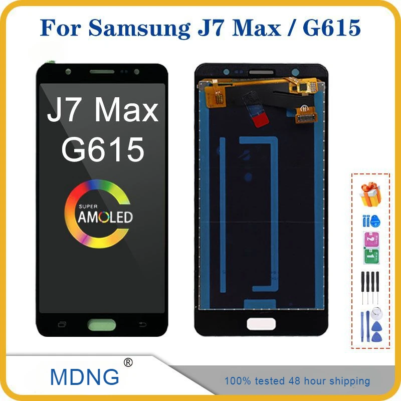 

Применимо к сборке экрана Samsung J7 Max/g615, оригинальный ЖК-дисплей, внутренний и внешний Встроенный экран