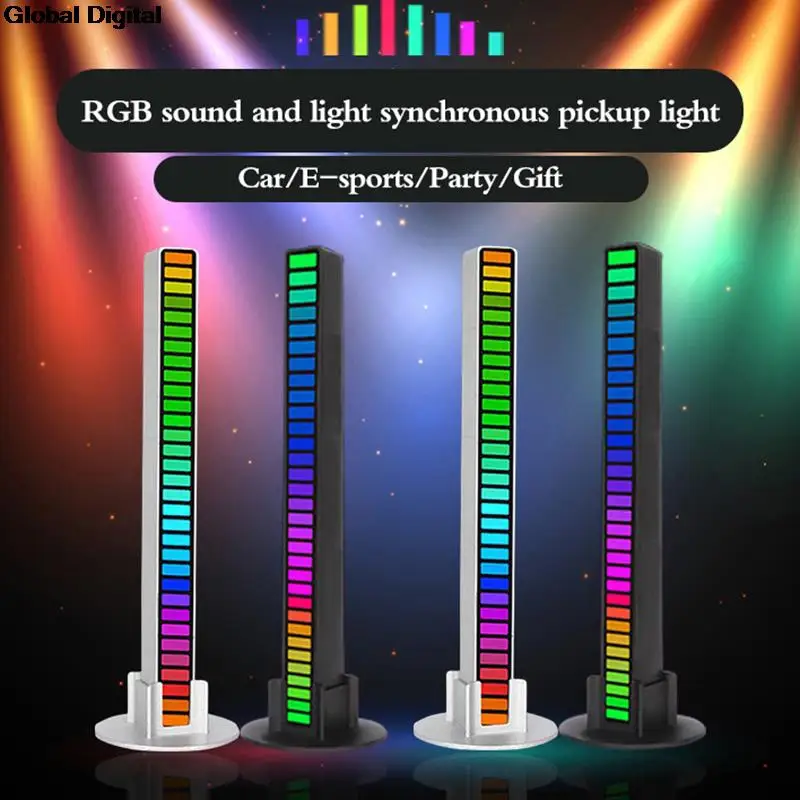 Creative 5V USB 16/32 LED Night Lights App Control RGB Music Rhythm Light Bar led music rhythm light