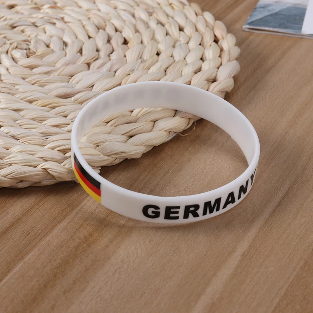 Germany Flag Bracelet, Country Flag Jewelry - Etsy Hong Kong