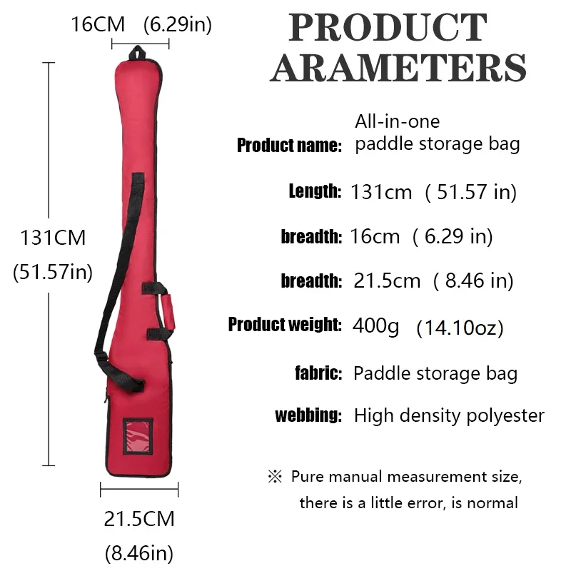 Durable Paddle Storage and Protection Bag for Water Sports Enthusiasts